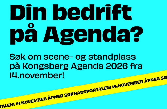 Fra 14. november kan du søke om scenetid og standplass