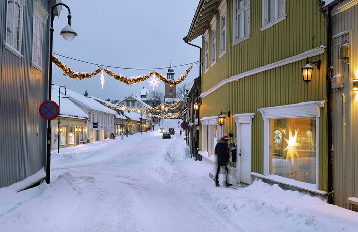 Julekalender i sentrum