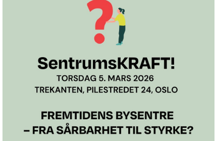 Bli med oss på SentrumsKRAFT konferansen!