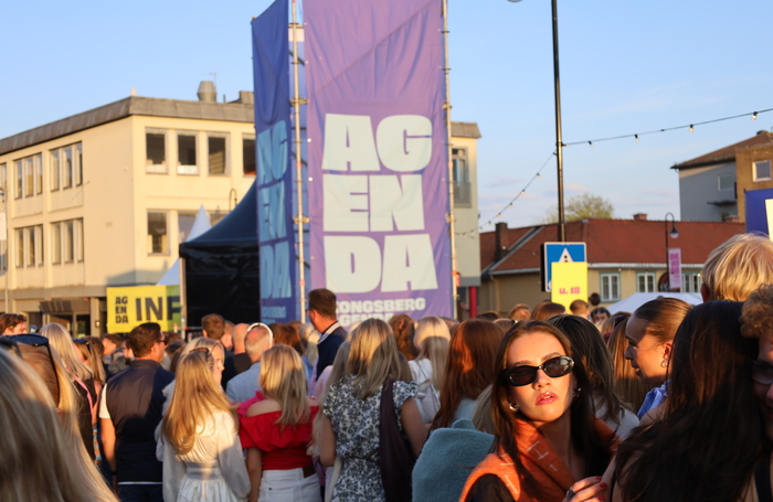 Scenene under Agenda fylles opp - lørdag blir det byfest 