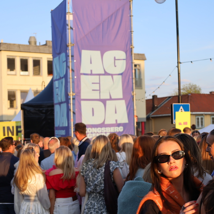 Scenene under Agenda fylles opp - lørdag blir det byfest 13_5_26
