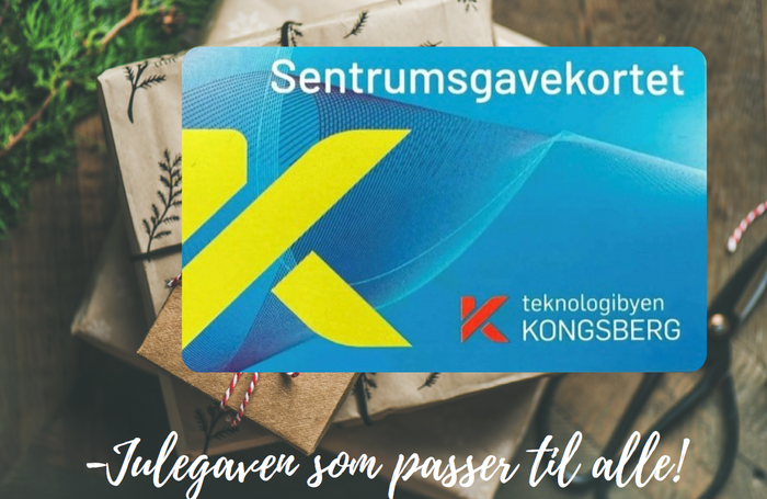 Sentrumsgavekortet – julegaven som passer for alle!